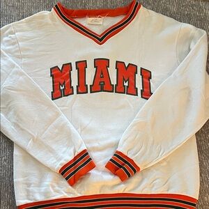 Vintage University of Miami Sweatshirt
